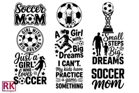 A Craft Designer's Take on the Soccer Girl SVG Bundle
