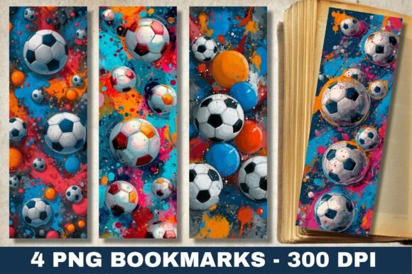 A Creator’s Review: Soccer Graphics for Crafts and Bookmarks
