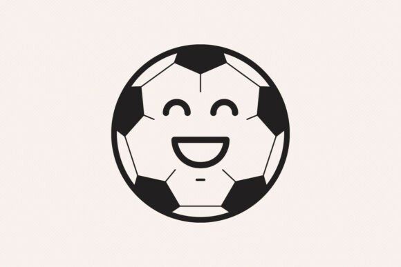 A Cute Football Character for Embroidered Projects