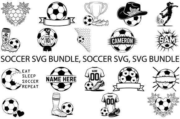 A Designer's Review: Soccer SVG Graphics for Craft-Driven Brands