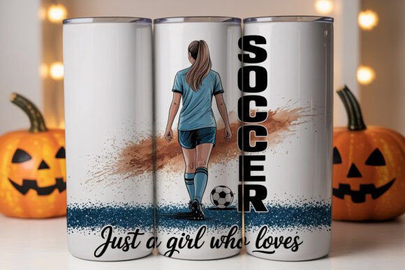 A Graphic Designer's Review of Soccer Girl Tumbler Design