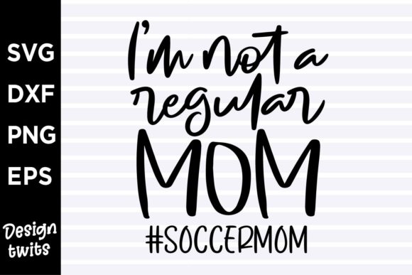 Craft Graphics for a Playful Soccer Mom Design