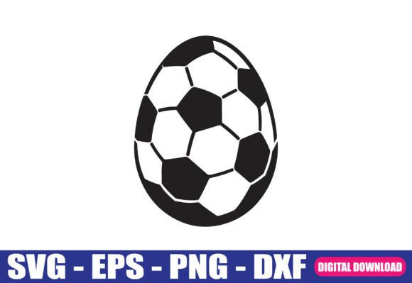 Crafting Seasonal Products with an Easter Soccer Egg SVG Graphic