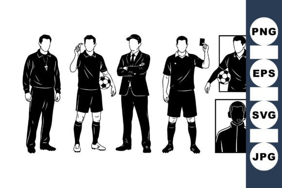 Reviewing the Soccer Referee SVG Collection for Embroidery Projects