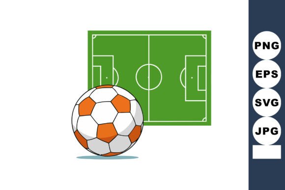 Soccer Ball Graphics: An Orange & Green Illustrations Review