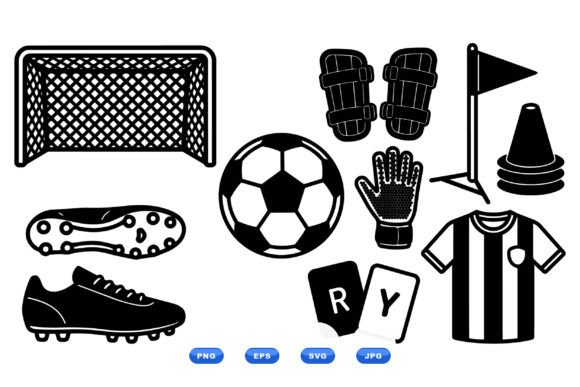Soccer Graphics: A Crafter's Review of Equipment Clipart