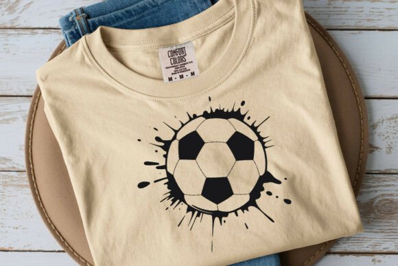 Soccer Splatter Paint SVG: A Graphics Asset for Craft-Driven Content